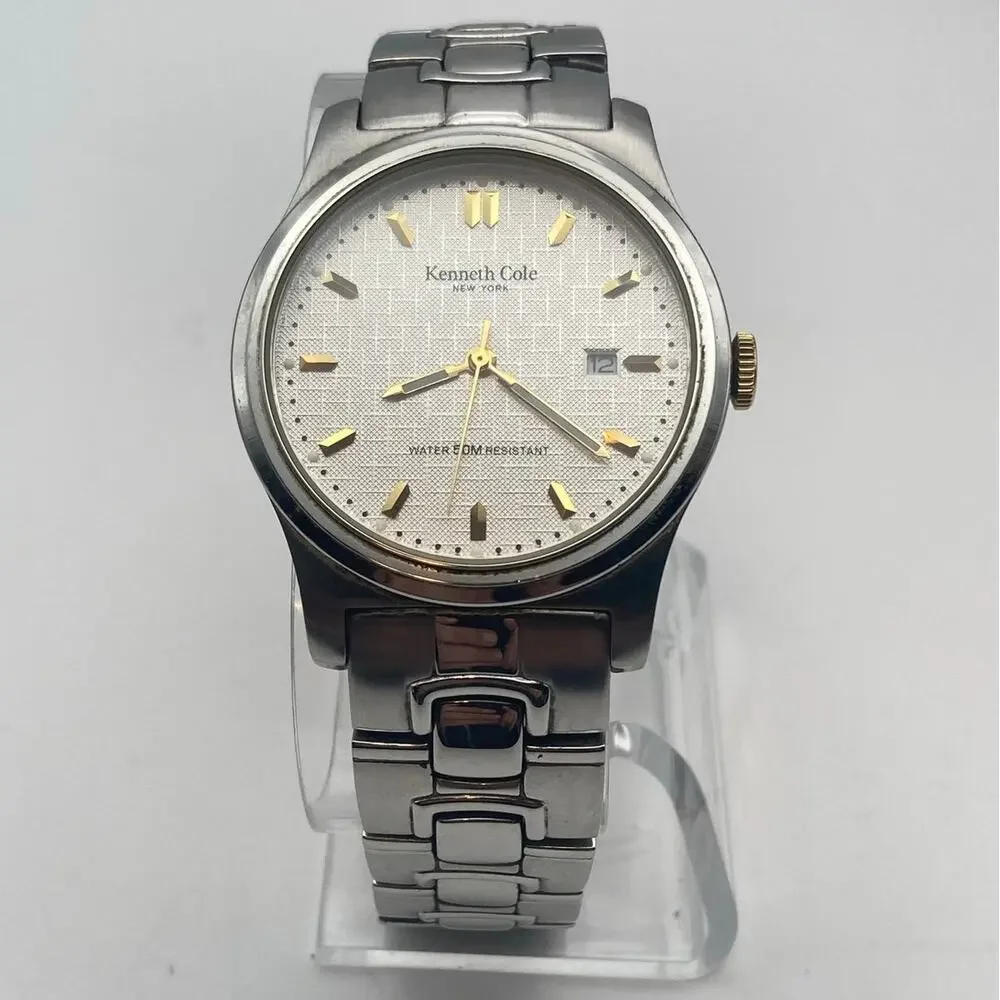 Kenneth Cole New York KC3313 Men's Watch 38mm - Fresh Battery WR 50m Date